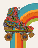 Roller Skate (rainbow)