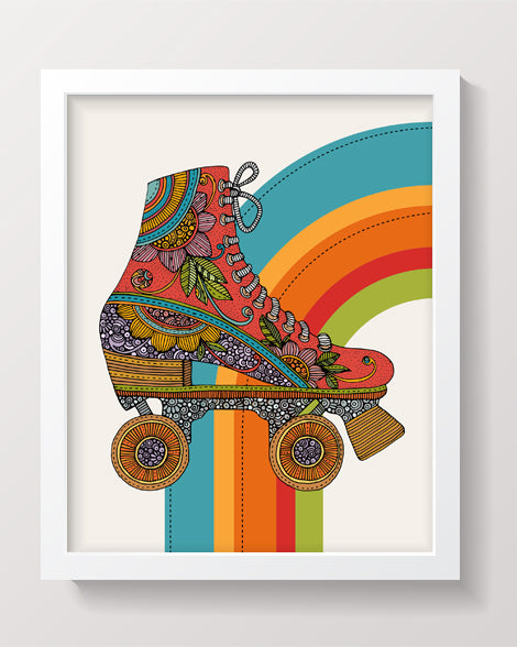 Roller Skate (rainbow)