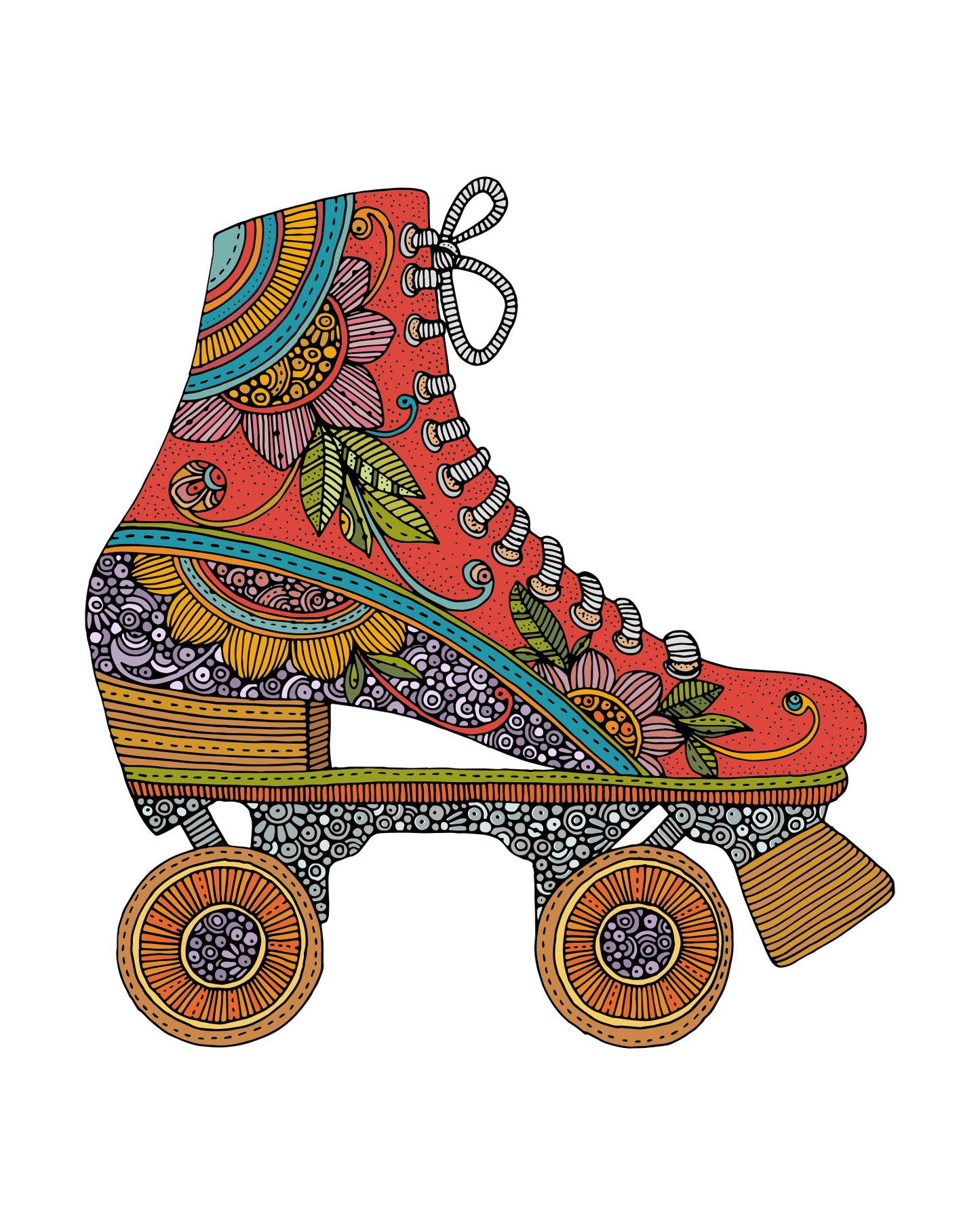 Roller Skate (white background)