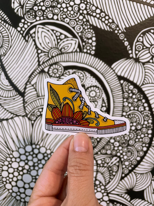 Cute shoe sticker