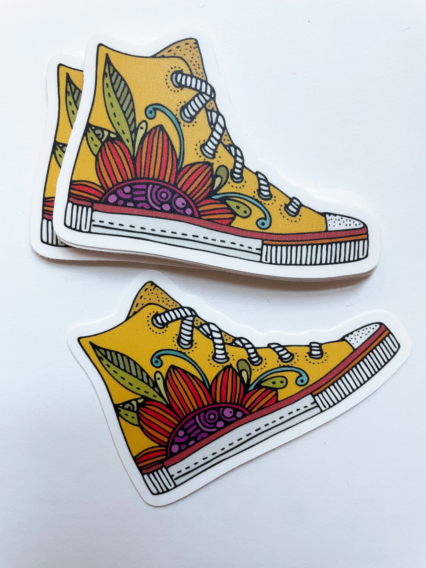 Cute shoe sticker