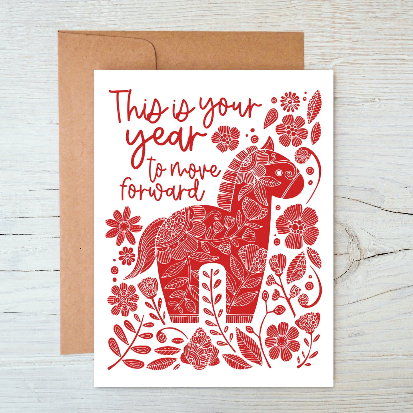 This is your year to move forward
