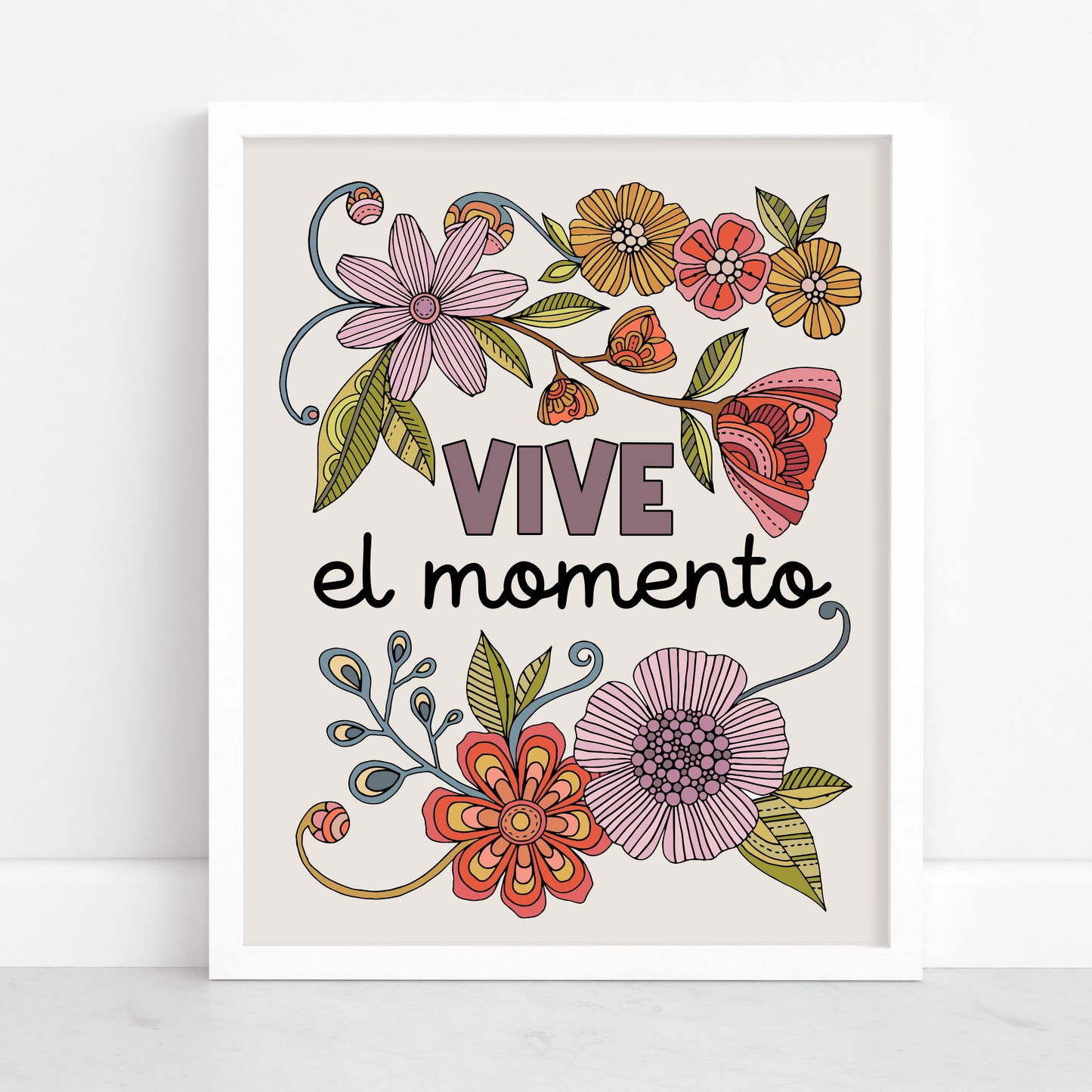 Vive el momento | Spanish Quote Art Print