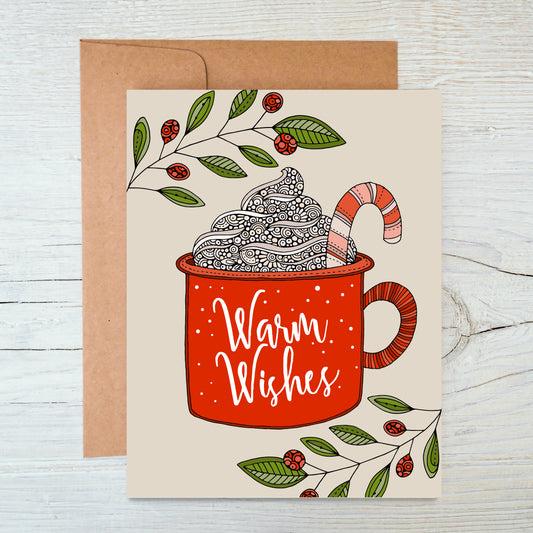 Warm Wishes - Holiday Greeting Card