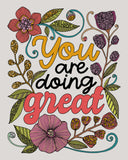 You are doing great