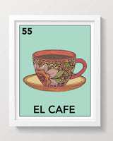 El Cafe - Mexican Lottery style