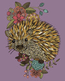 The cute hedgehog
