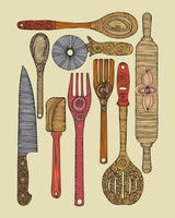 Let's cook - Kitchen utensils