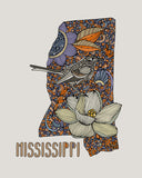 Mississippi State Map