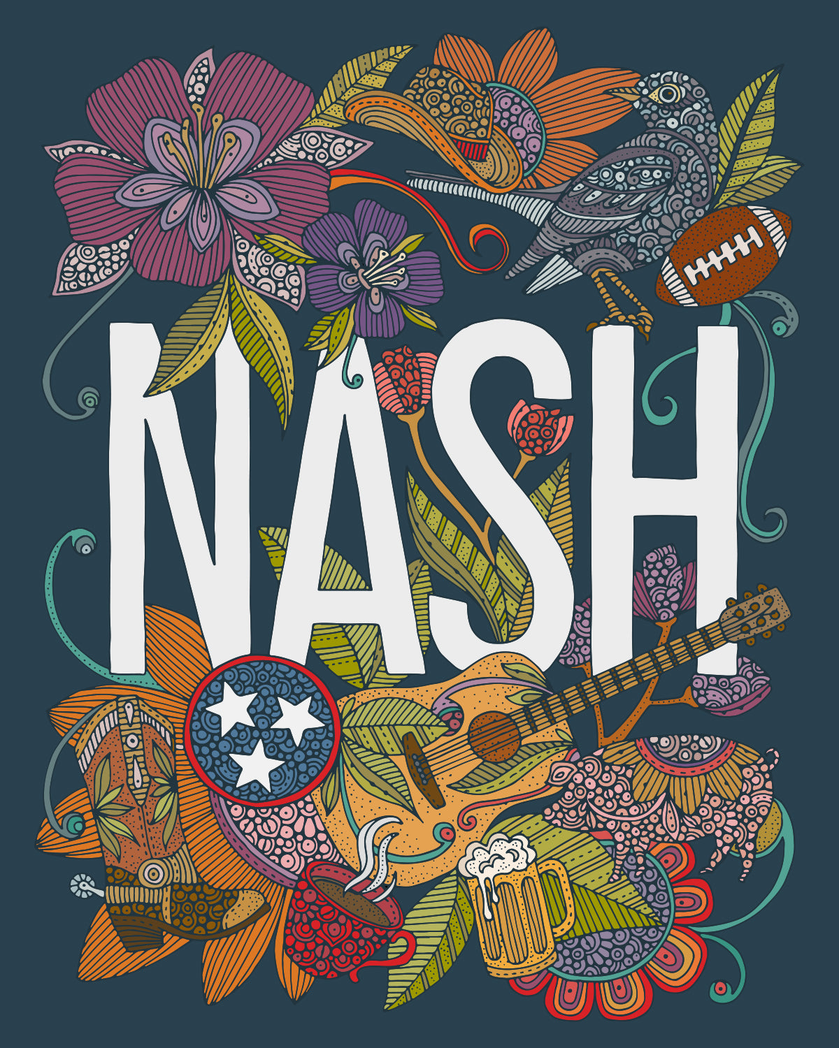 Nash - Music City (dark background)