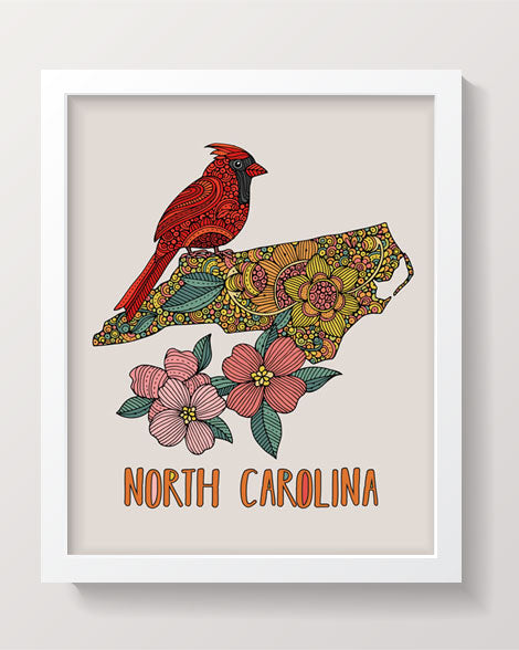 North Carolina State Map