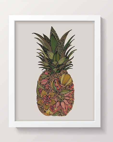 The pineapple flower
