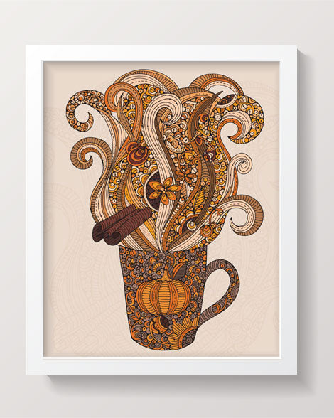 Pumpkins latte