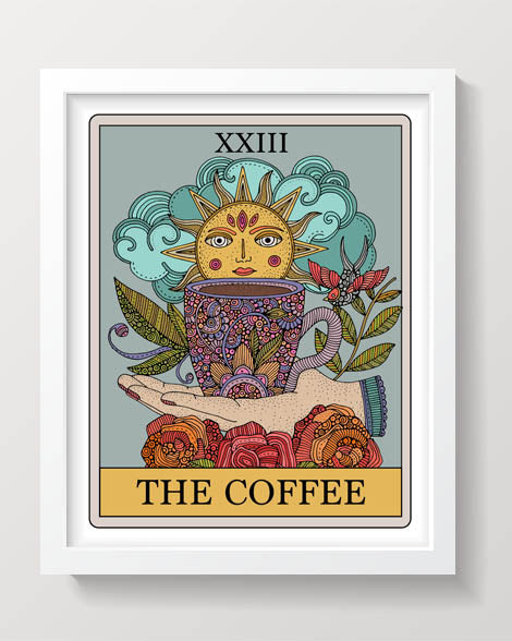 The Coffee - Tarot Style