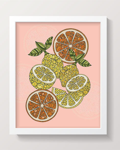 Vitamin C  - Limes and Oranges