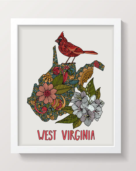 West Virginia State Map